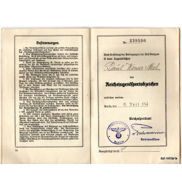 *Wehrpaß - livret sportif & Flugbuch*