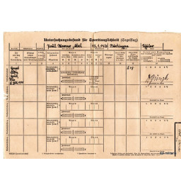 *Wehrpaß - livret sportif & Flugbuch*