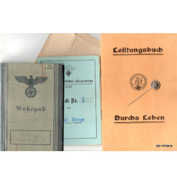 *Wehrpaß - Leistungbuch & Flugbuch**