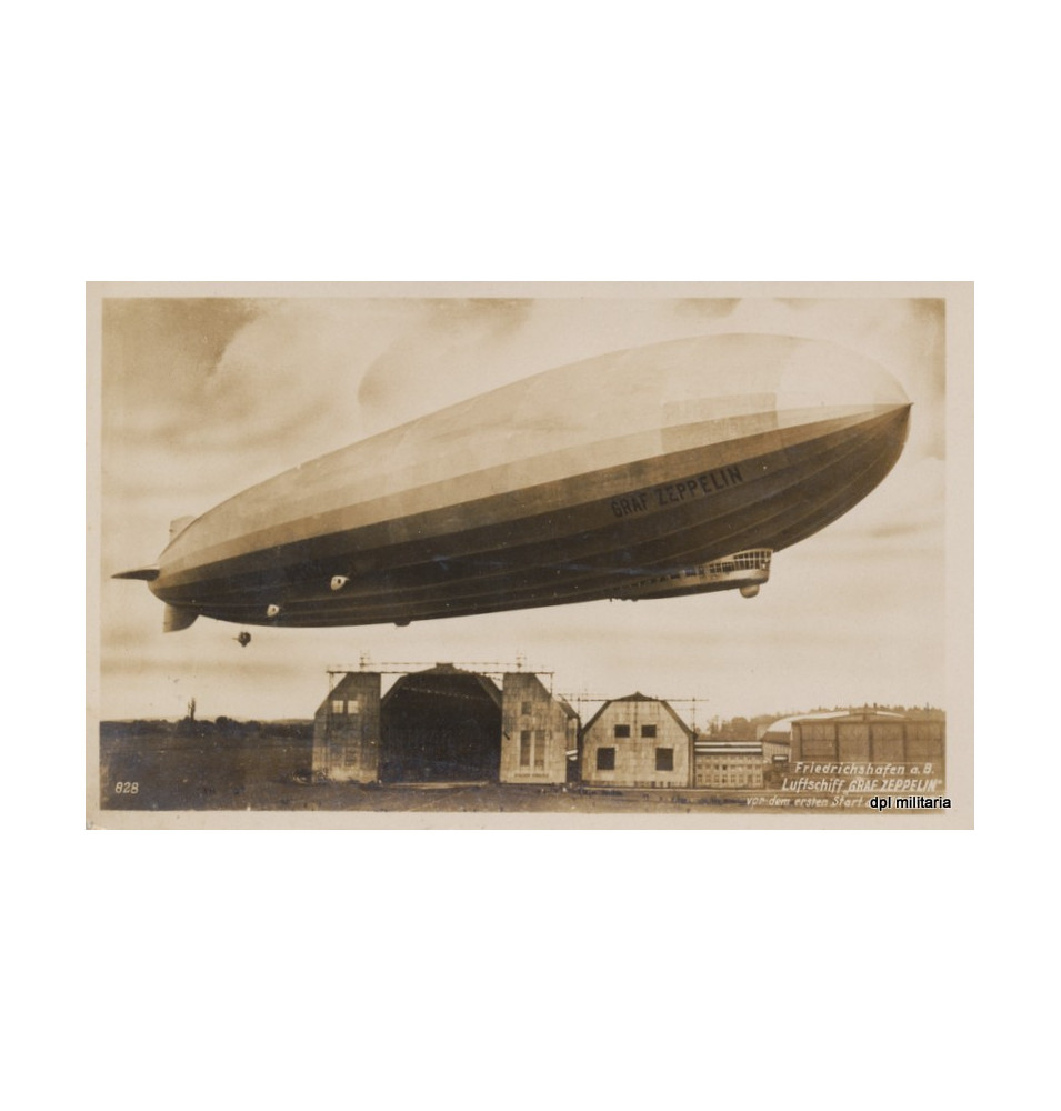 *Premier vol du Graf Zeppelin*