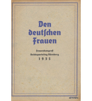 *Congres des femmes -Nuremberg 1935*
