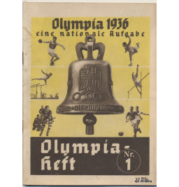 *Olympiades Berlin 1936 - Numéro 1*