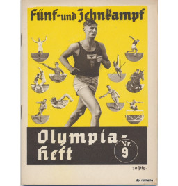 *Olympiades Berlin 1936 numéro 9*