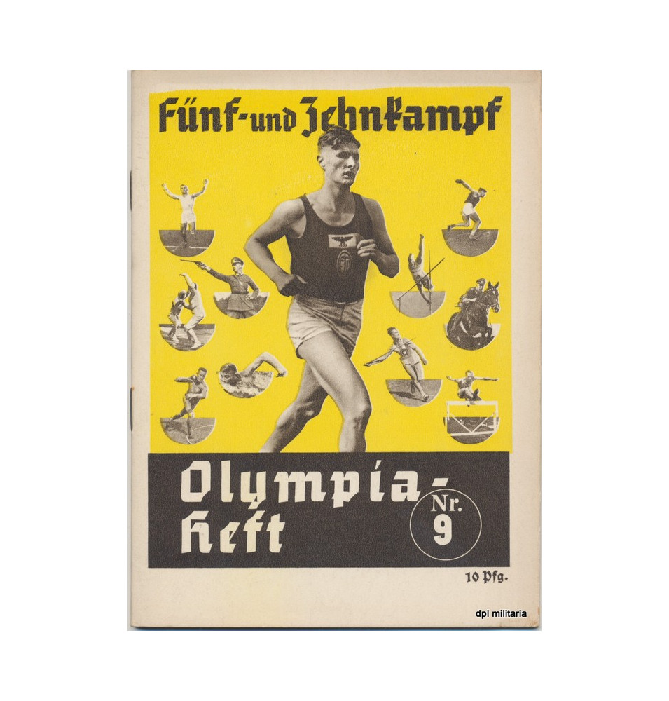 *Olympiades Berlin 1936 numéro 9*