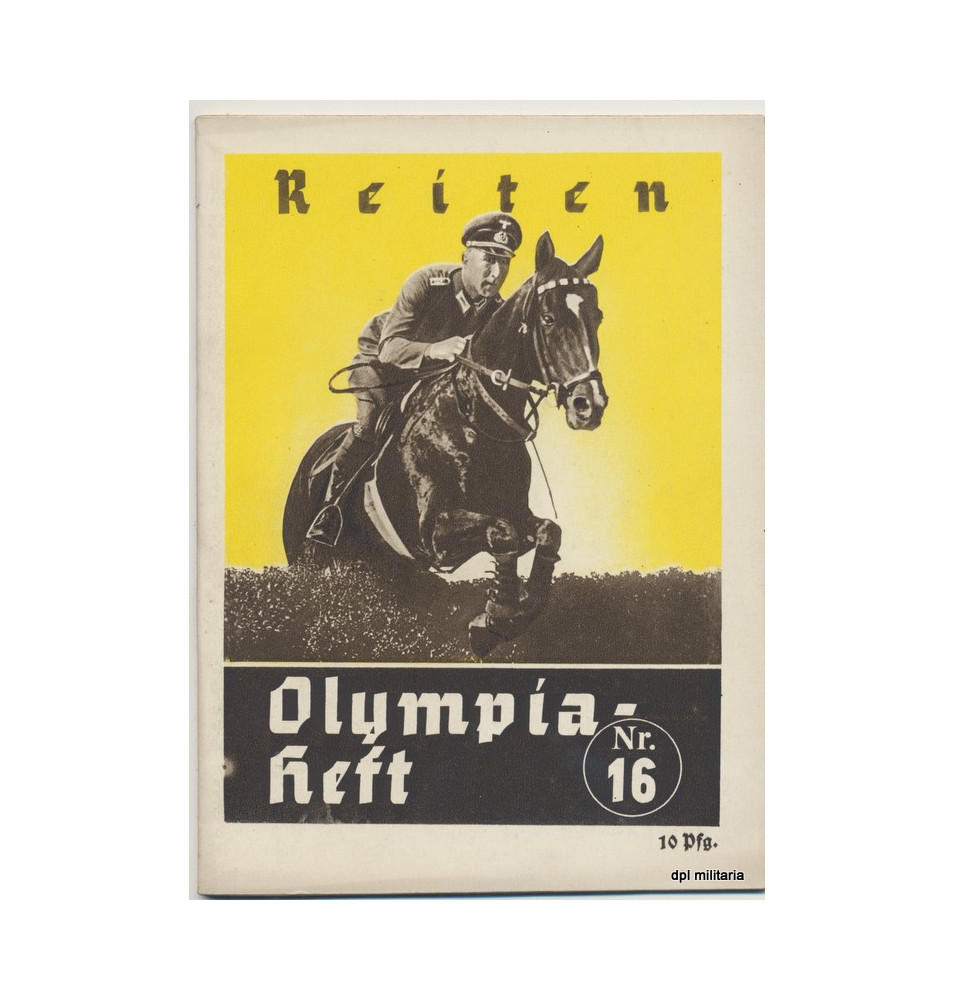 *Olympiades Berlin 1936 numéro 16*