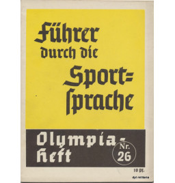 *Olympiades Berlin 1936 numéro 26 *