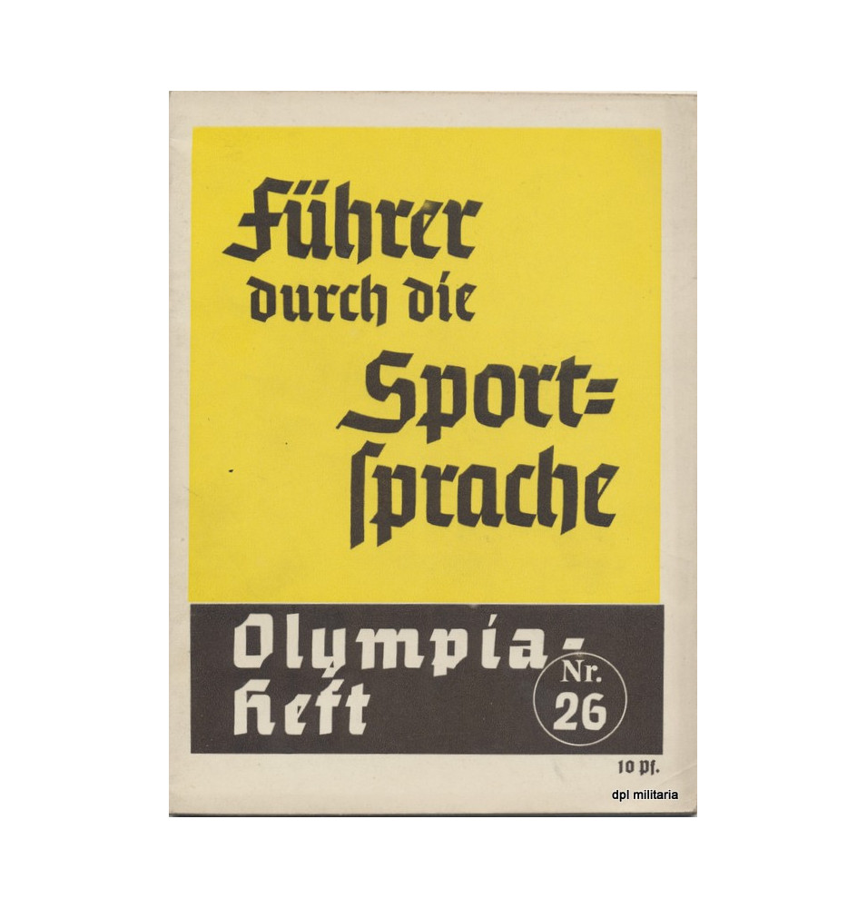 *Olympiades Berlin 1936 numéro 26 *