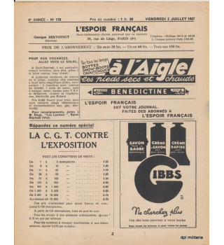 *Französisches Hoffnungsmagazin - Revue l'espoir français*