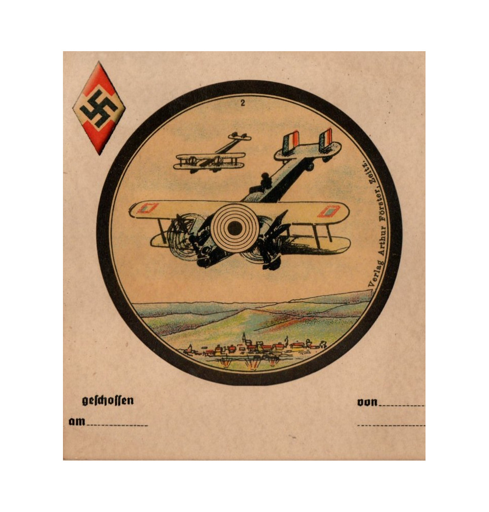 *Kleinkaliber-Schießscheibe *