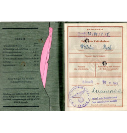 *Wehrpaß - Conscrit*