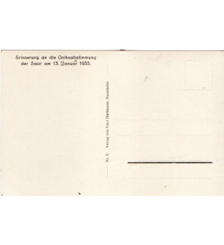 *Carte souvenir votations*