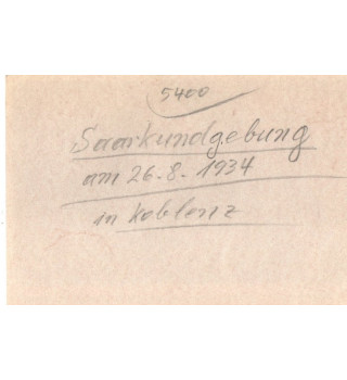 *Sarre 1938*