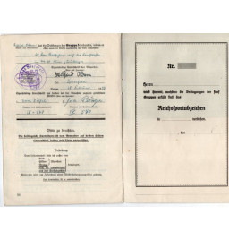 *Diplôme sportif du Reich allemand*