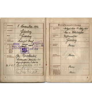 *Livret de travail - Berlin *