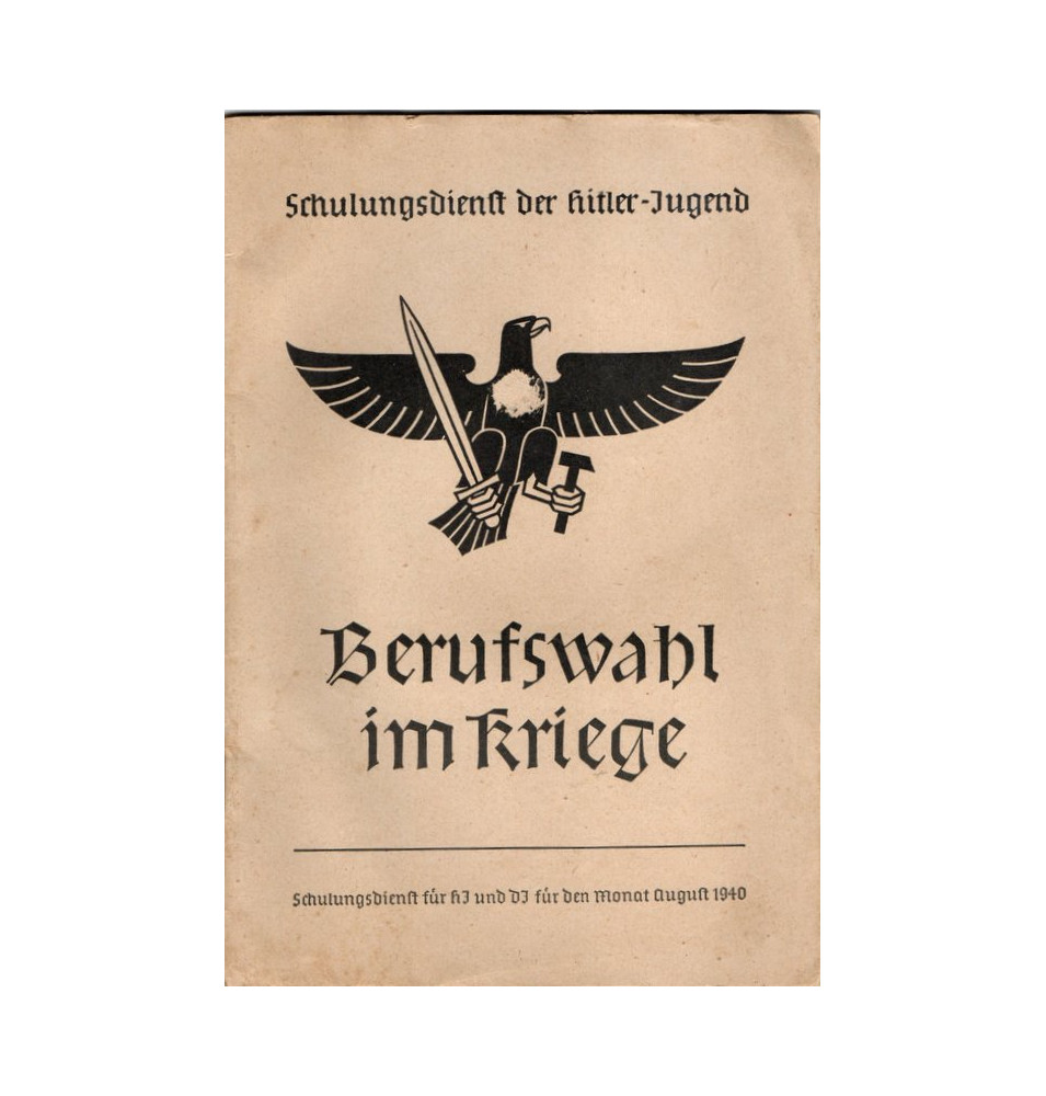 **Schulungsdienst der Hitler - Jugend*