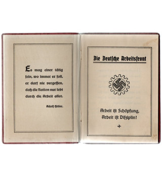 *Livret de membre du DAF*