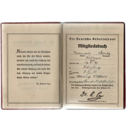 *Livret de membre du DAF*