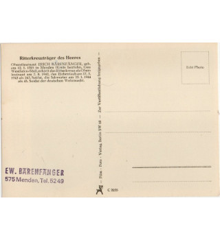 *Erich Bärenfänger*