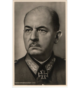 *Generalfeldmarschall List*