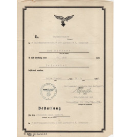 *Zeugnis - Luftwaffe*