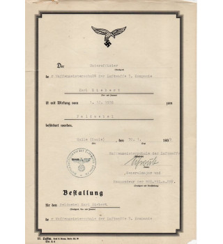 *Zeugnis - Luftwaffe*