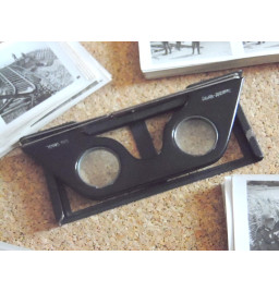 *Lunette stéréoscopique et photos
