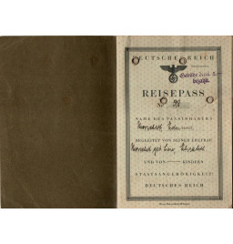 *Reisepass -  Deutsches Reich*