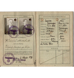 *Reisepass -  Deutsches Reich*