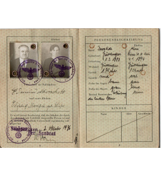 *Reisepass -  Deutsches Reich*