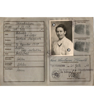 *Deutsches Reichs - Kennkarte*