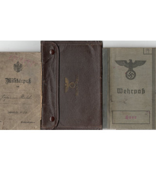 *Wehrpaß - Conscrit et livret WKI *