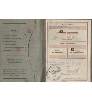 *Wehrpaß - Conscrit et livret WKI *