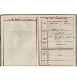 *Wehrpaß - Conscrit et livret WKI *