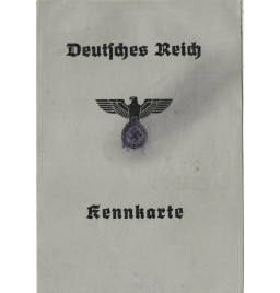 *Deutsche Reich - Kennkarte**