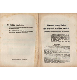 *Livret NSDAP - Politique agricole*