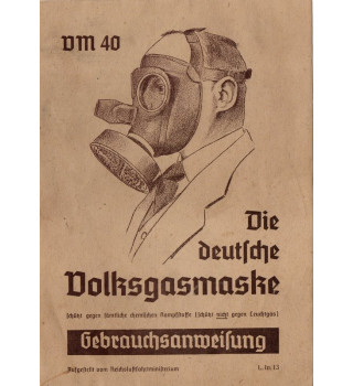 *Anleitung zur Gasmaske VM40*