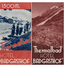 *Dépliants publicitaires - Hintertux*