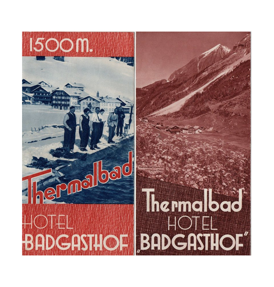 *Dépliants publicitaires - Hintertux*