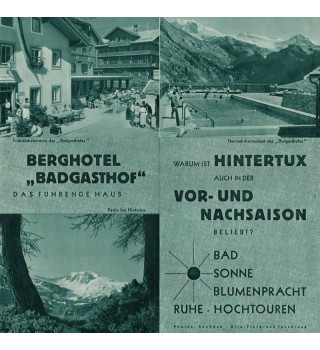 *Dépliants publicitaires - Hintertux*