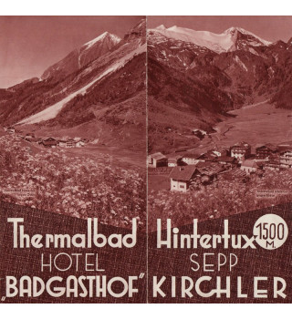 *Dépliants publicitaires - Hintertux*