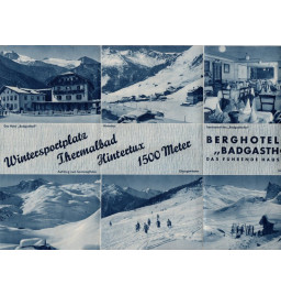 *Dépliants publicitaires - Hintertux*