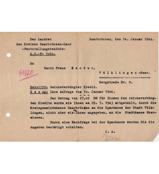 *Reichsverbürger Kredit*