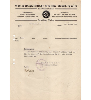 *Courrier -NSDAP*