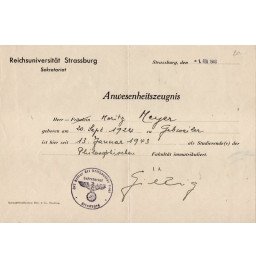 *Certificat de présence -...