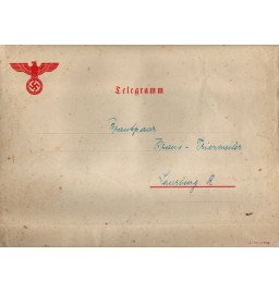 *Télégramme de félicitations*