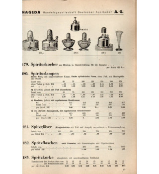 *Illustrierter Katalog für Apotheker*
