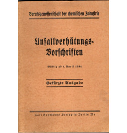 *Unfallberhütungs der chemischen Industrie*