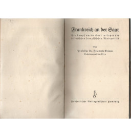 *Frankreich an der Saar*