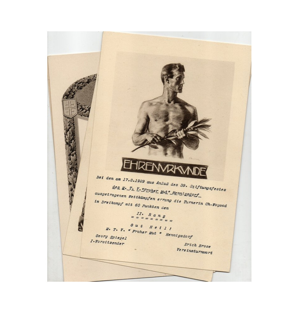 Set de diplômes sportifs*