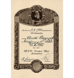 Set de diplômes sportifs*